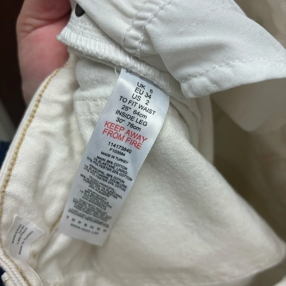 Topshop Relaxed Flare Jeans
